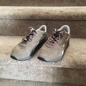 Brand new classic brown and tan Reeboks